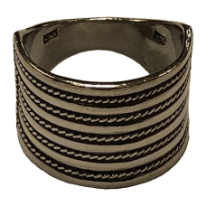 Ring, Hög Glimsta (oxidized)